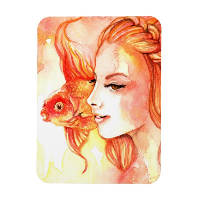 Goldfish Magnet (Vertical)