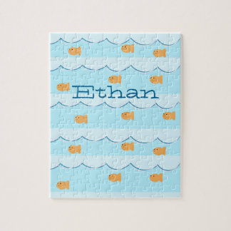 Goldfish Name Puzzle for Kids