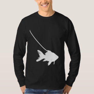 Goldfish on a Leash Fish Pet Aquarium Animal Zoo C T-Shirt