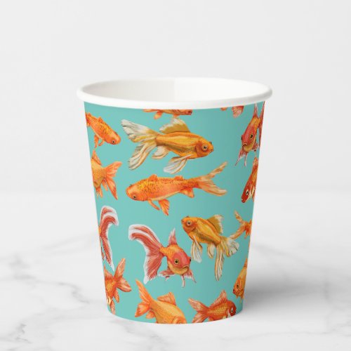 Goldfish  paper cups