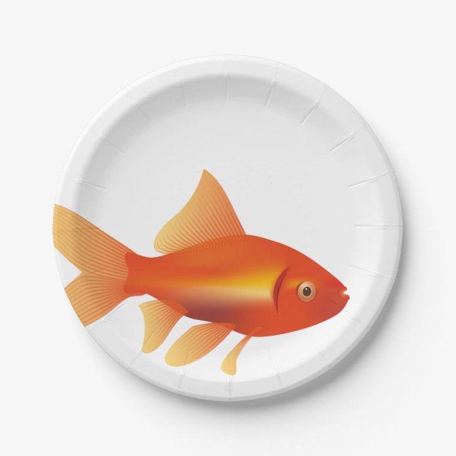 Goldfish Paper Plates (Front)