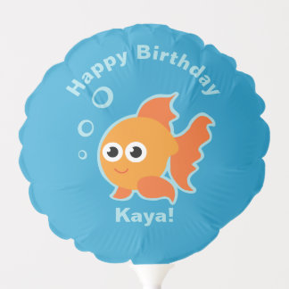 Goldfish Party Balloon
