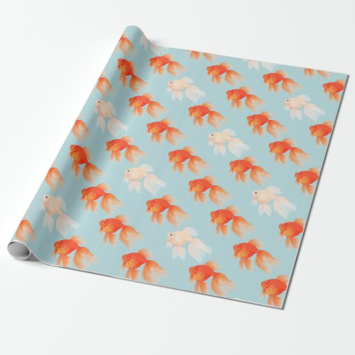 Goldfish Pattern Wrapping Paper