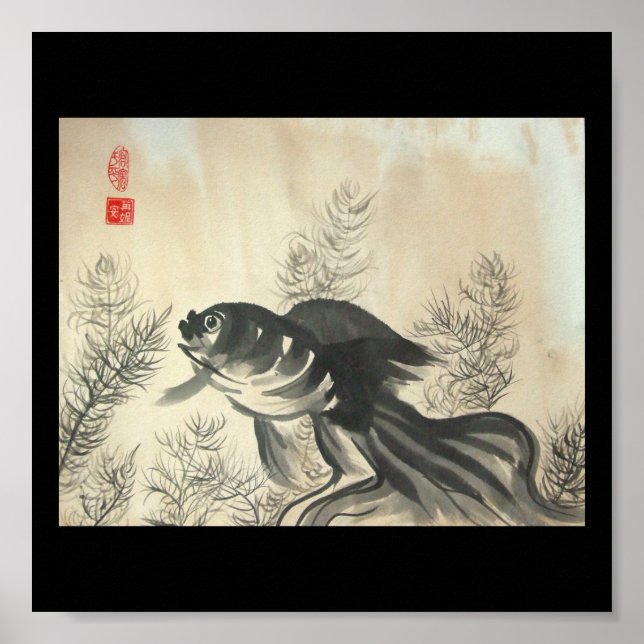 Goldfish Poster Print (Front)