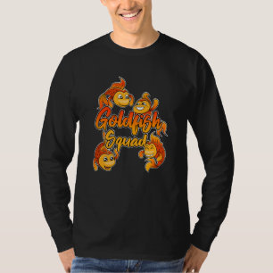 Goldfish Squad Aquaristics Cute Fish T-Shirt