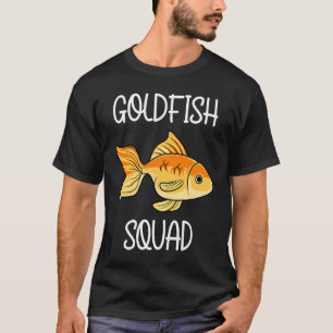 Goldfish Squad Cute Fish Hobby Aquaristics T-Shirt