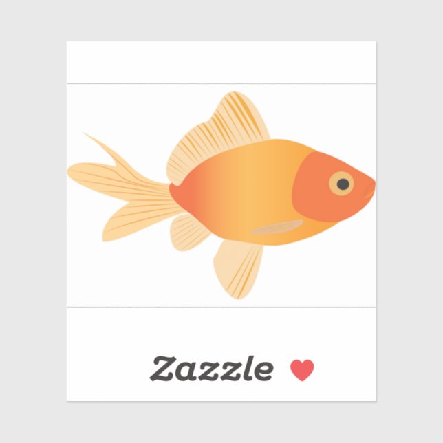 Goldfish Sticker (Sheet)