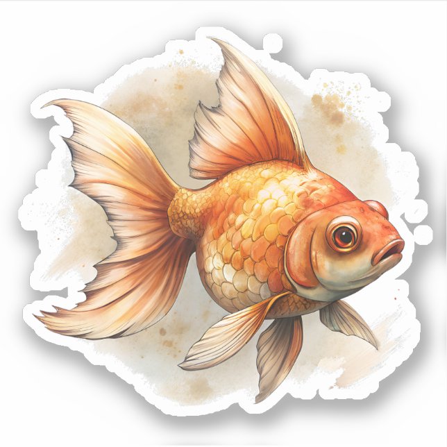 Goldfish Sticker (Front)