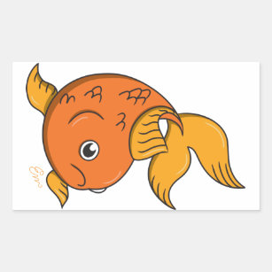 Goldfish Stickers | Zazzle