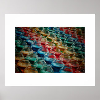 Goldfish Toss Poster Print