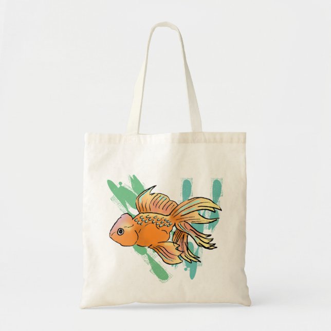 Goldfish tote bag (Front)