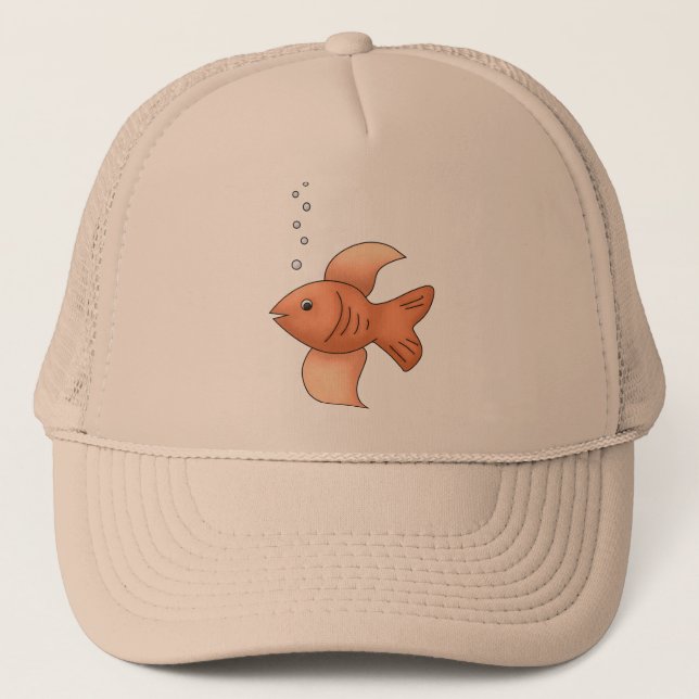 Goldfish Trucker Hat (Front)