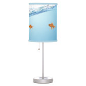 Goldfish under water aquarium table lamp (Right)