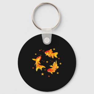Goldfish,vintage Retro Beachy Nge Funny Gift Men,  Keychain