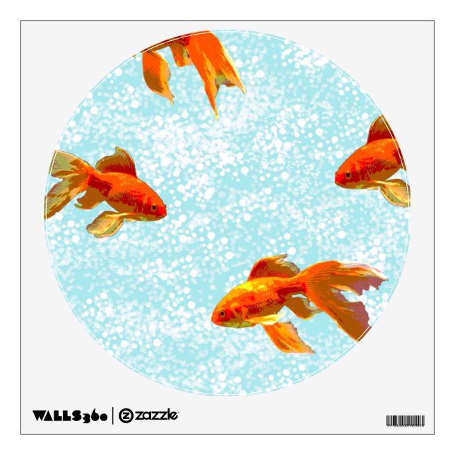 goldfish wall decal (Front)