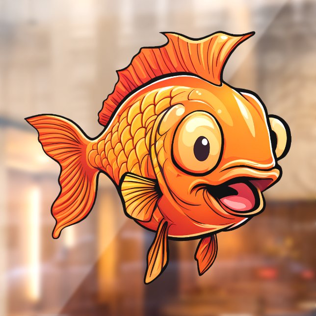 Goldfish Window Cling (Sheet 2)
