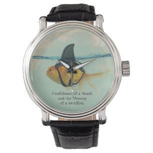 Goldfish with a Shark Fin Watch