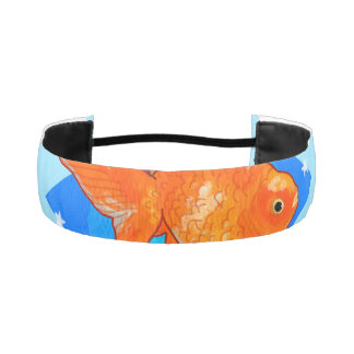 Goldfish with Stars Athletic Headband