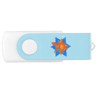 Goldfish with Stars Flash Drive