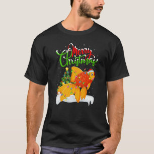 Goldfish  Xmas Decorations Santa Goldfish Christma T-Shirt