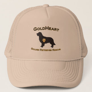 GoldHeart Ball Gap with a Golden Heart Trucker Hat