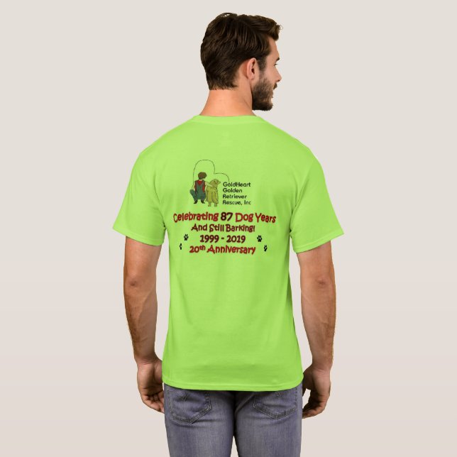 GoldHeart Team Member Tee - Customize to your Role (Back Full)