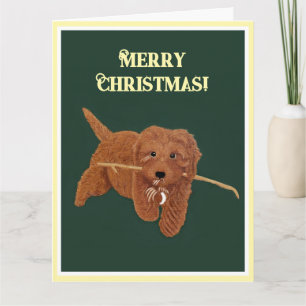 Goldie Doodle Greeting Card