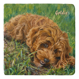 Goldie Doodle Trivet