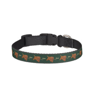 Goldie Golden Doodle Dark Green Pet Collar