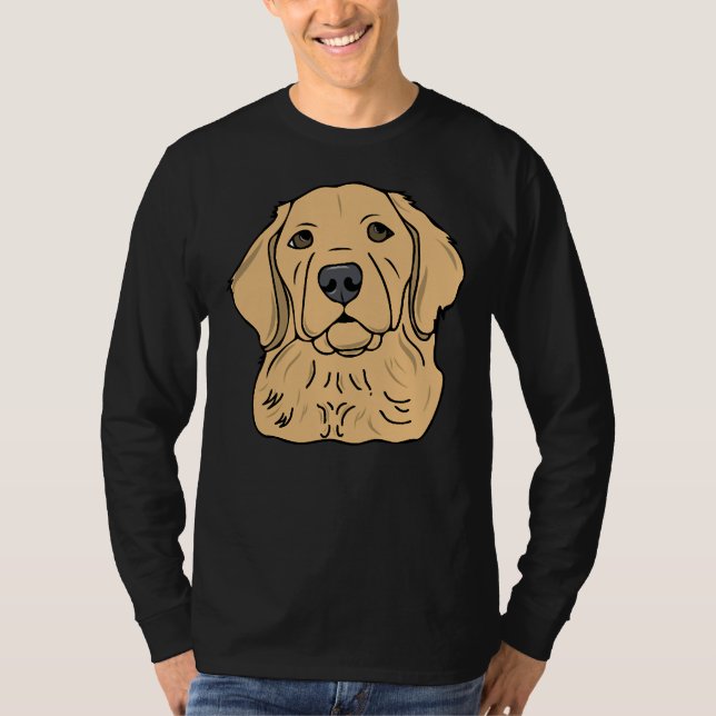 Goldie Golden Retriever 521 T-Shirt (Front)