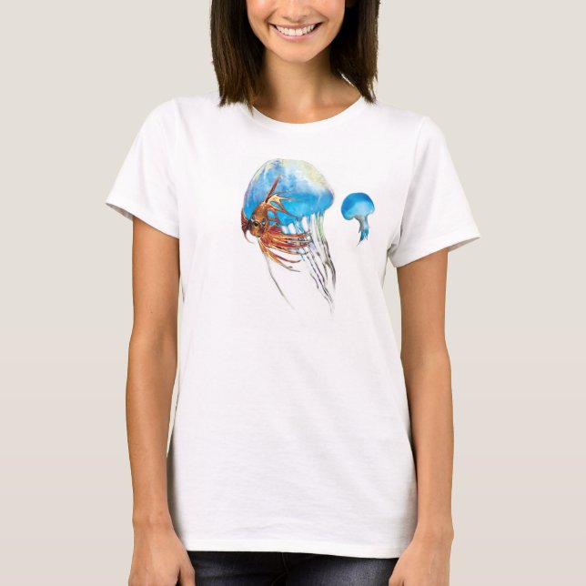 Goldie & Jellyfish Bella T-Shirt (Front)
