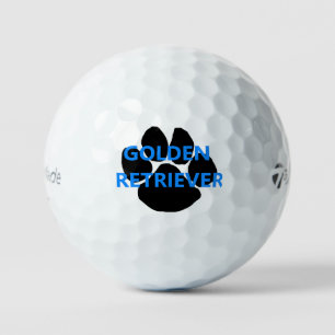 goldie name paw golf balls