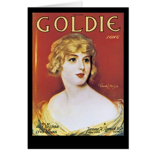 Goldie Song Cards (Front)