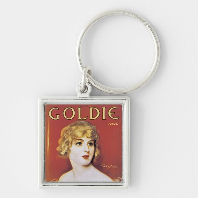 Goldie Song Keychain (Front)