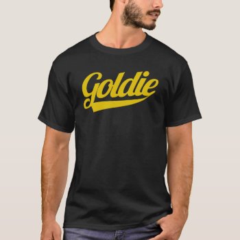 Goldie T-shirt by nasakom at Zazzle