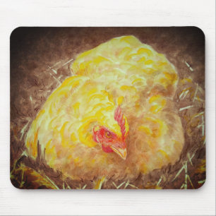 Goldie the Chicken Mousepad