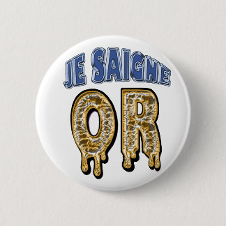 Goldikova Fan Button (I bleed gold)