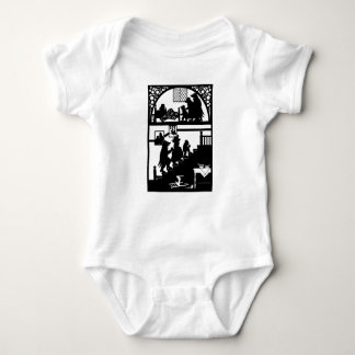 Goldilocks and the 3 Bears Baby Bodysuit