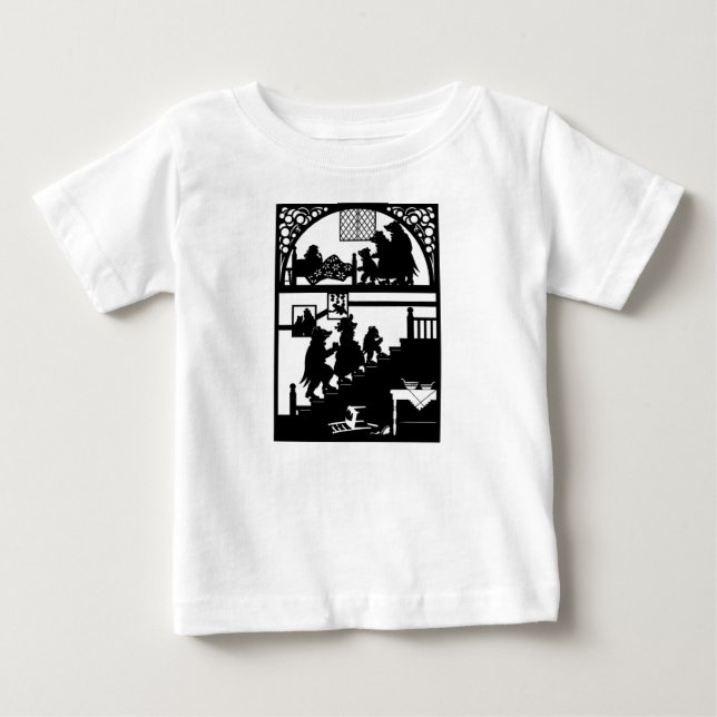 Goldilocks and the 3 Bears Baby T-Shirt (Front)