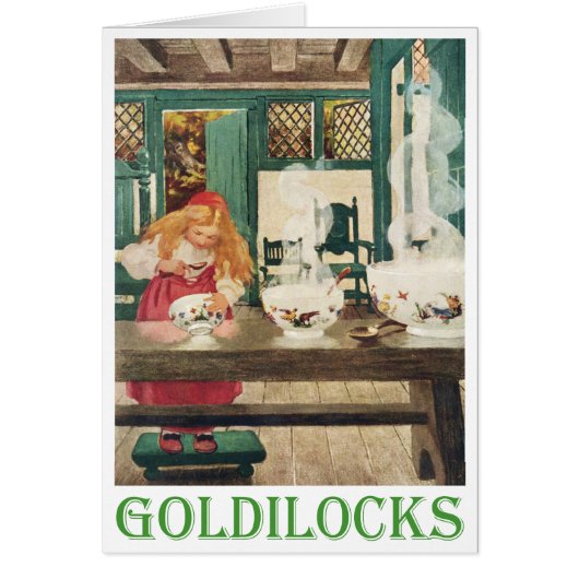 Goldilocks and the Three Bears Cards (Front)