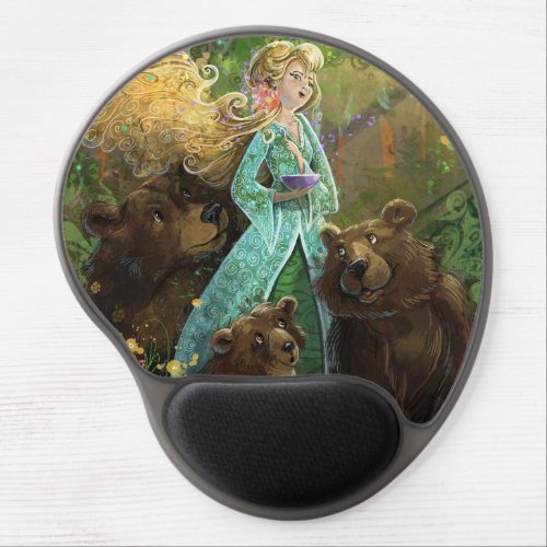 Goldilocks and the Three Bears Gel Mouse Pad