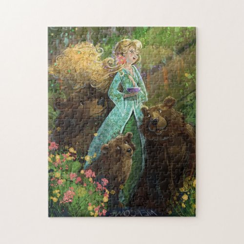 Goldilocks and the Three Bears Jigsaw Puzzle