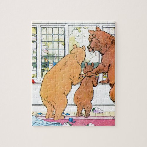 Goldilocks and The Three Bears Jigsaw Puzzle