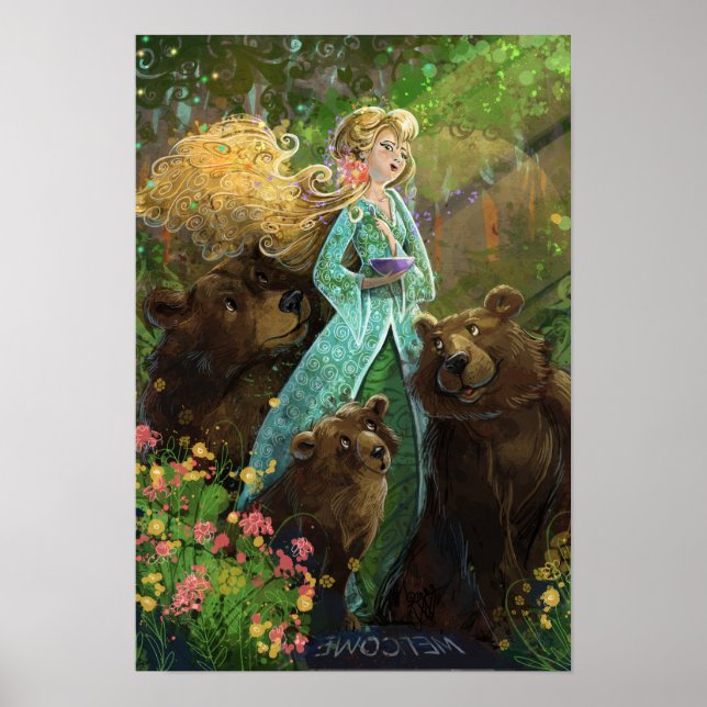 Goldilocks and the Three Bears Poster (Front)