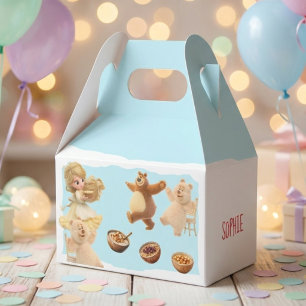 Goldilocks Birthday Favor Boxes