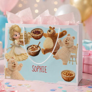 Goldilocks Birthday Large Gift Bag