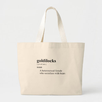 GOLDILOCKS LARGE TOTE BAG