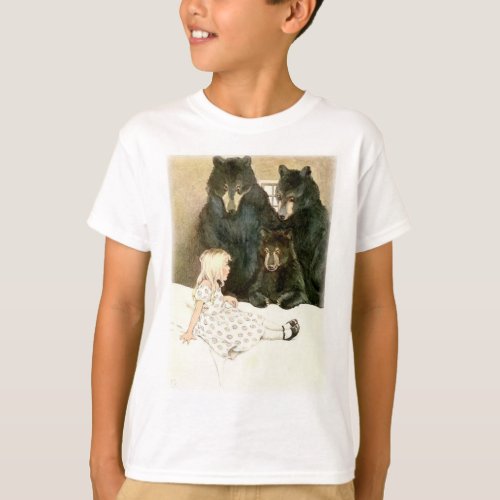 GOLDILOCKS was discovered by the three bears T_Shirt