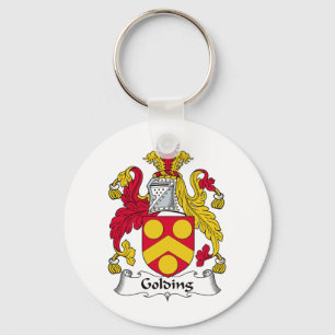 Golding Family Crest Keychain