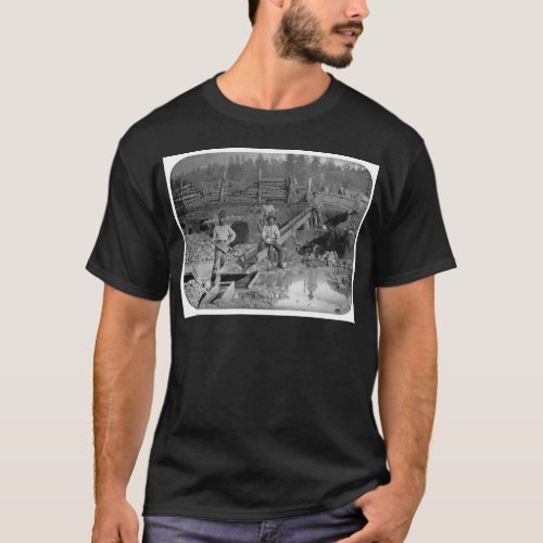 Goldminers Gold Rush Miners  California 1850 T_Shirt